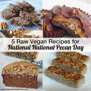 5 Raw Vegan Desserts Recipes for National Pecan Day
