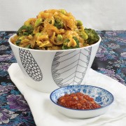 Indonesian Stir-Fried Noodle Bowl from Vegan Bowls by Zsu Dever