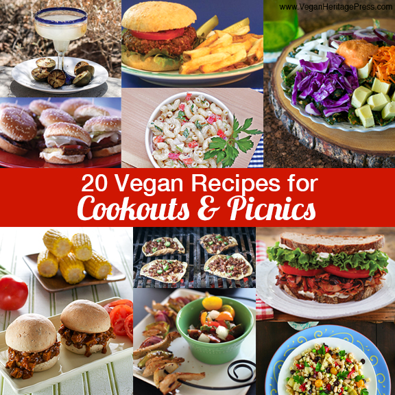 20 Vegan Recipes for Cookouts and Picnics | Vegan Heritage Press