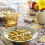 Cheesiest Potato Soup from The Abundance Diet by Somer McCowan