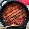 Vegan Smoky Barbecue-Bacon Baked Beans from Baconish by Leinana Two Moons