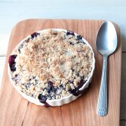 Fruit Crumble from The Vegan Air Fryer by JL Fields