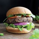Easiest Black Bean Burgers from Vegan Richa's Everyday Kitchen by Richa Hingle