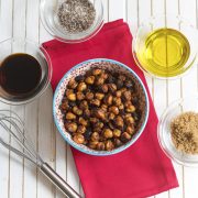 Vegan Roasted Chickpea Bacon from Baconish by Leinana Two Moons