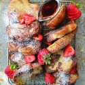 Vegan French Toast from Aquafaba by Zsu Dever