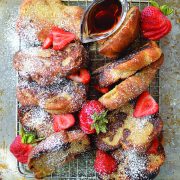Vegan French Toast from Aquafaba by Zsu Dever