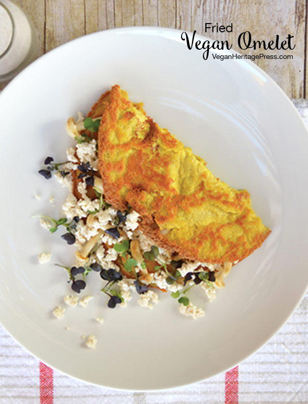Fried Vegan Omelet from Everyday Vegan Eats by Zsu Dever