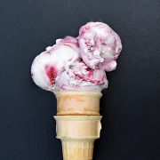 Berry Swirl-Coconut Ice Cream