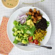 Vegan Chef's Salad Bowl